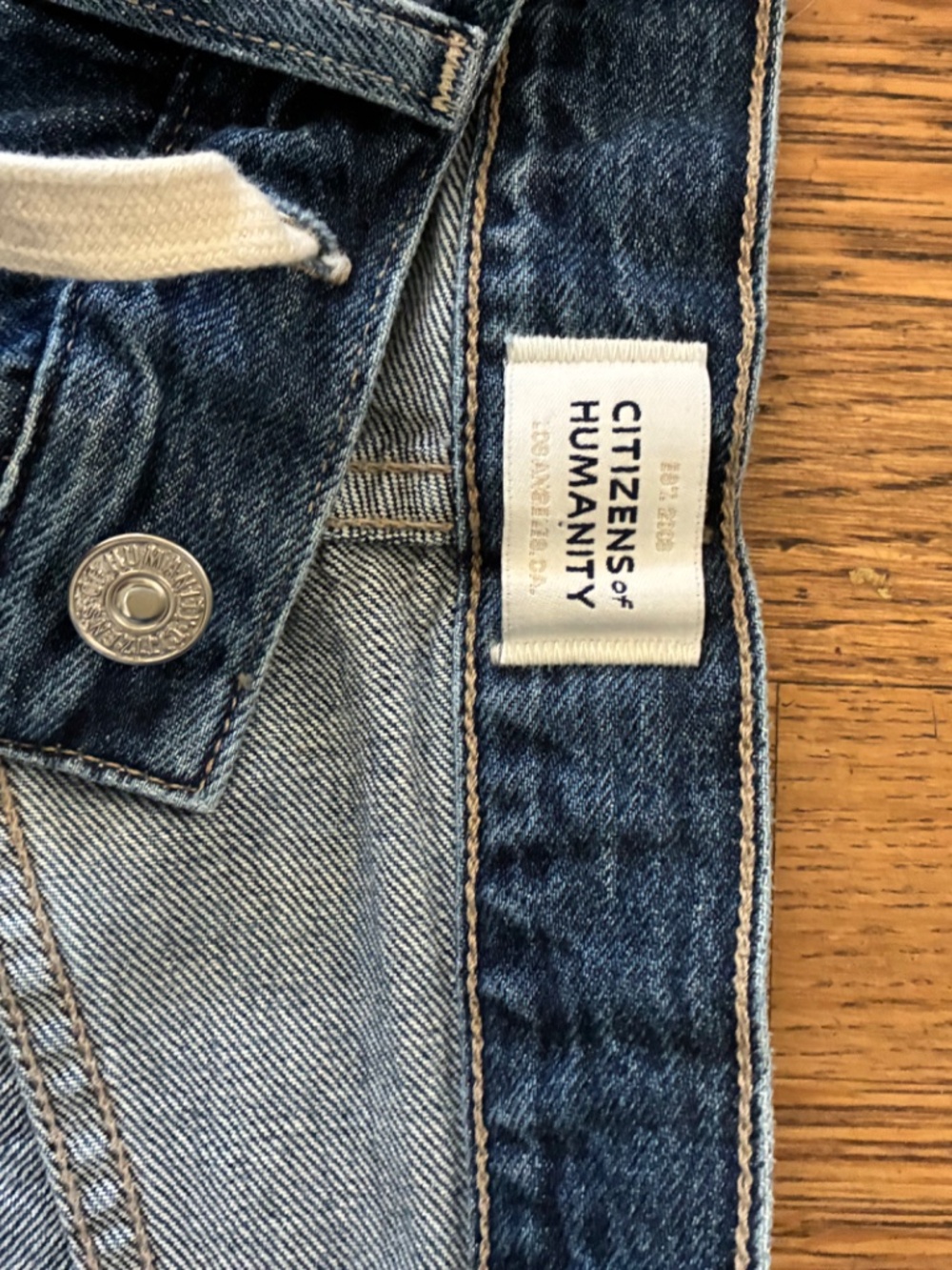 CITIZENS OF HUMANITY BRYNN DRAWSTRING JEAN SIZE 26 - Picture 3 of 7
